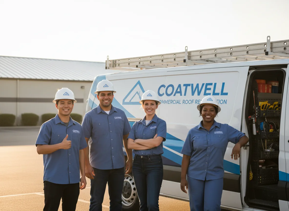 Commercial roof coating company in Bronson, MI